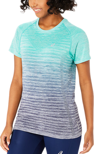 Tričko Asics SEAMLESS SS TOP Tyrkysová | 2012c385-302, 2
