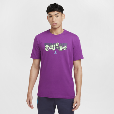 Tričko Nike Ja Basketball T-shirt Print Purple Fialová | HF6193-505, 0