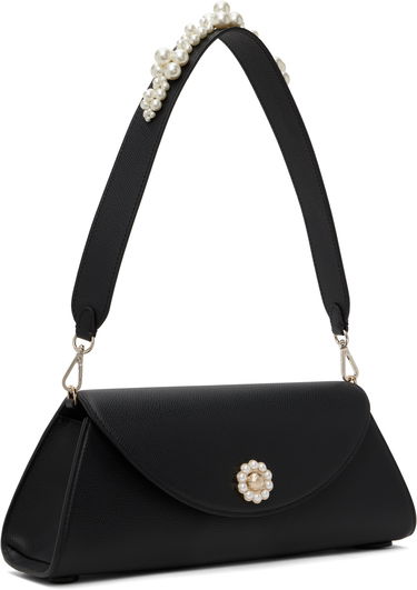 Kabelka Simone Rocha Simone Rocha Beaded Long Pochette Valentine Bag Čierna | BAG190B 0787, 1