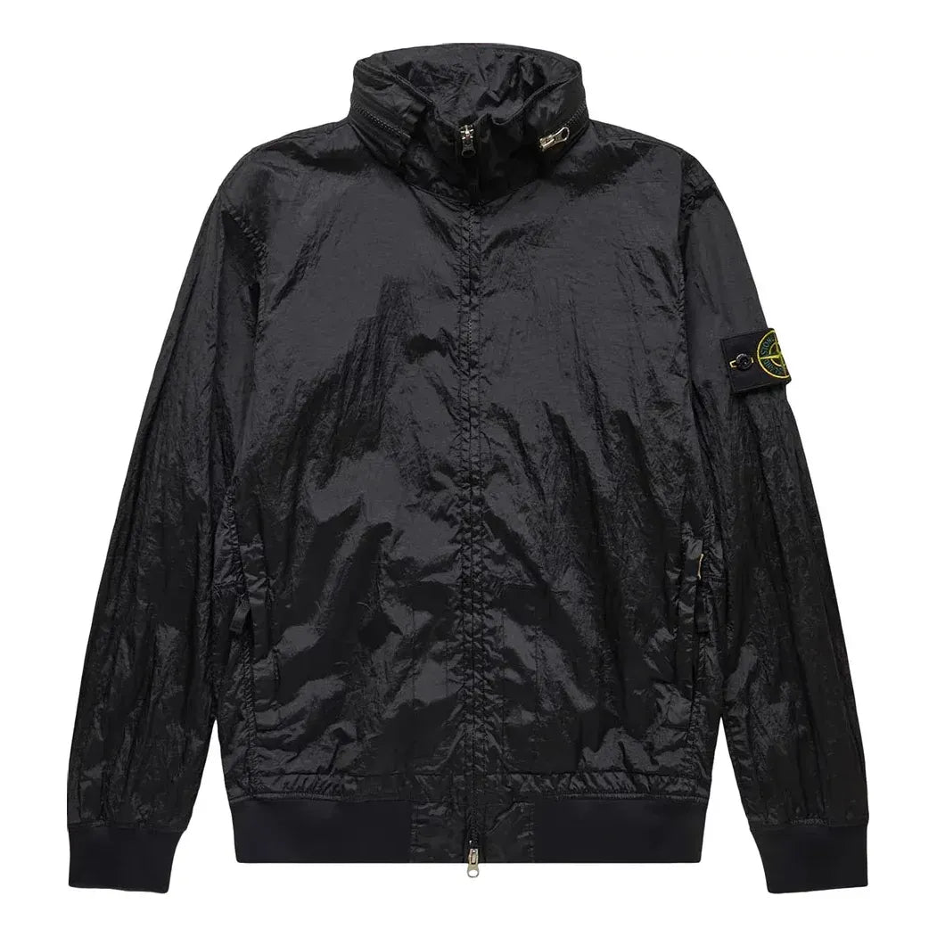 Bomber bunda Stone Island Compass Patch Bomber Jacket Čierna | 781541920-V0029, 0