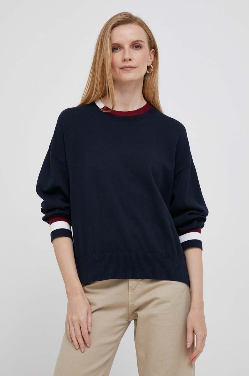 Sveter Tommy Hilfiger C-neck Sweater Navy | WW0WW39010, 0