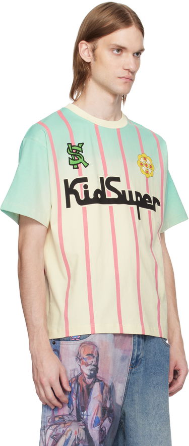 Tričko KidSuper KidSuper Soccer Jersey T-Shirt Žltá | SS25-TEE-07, 1