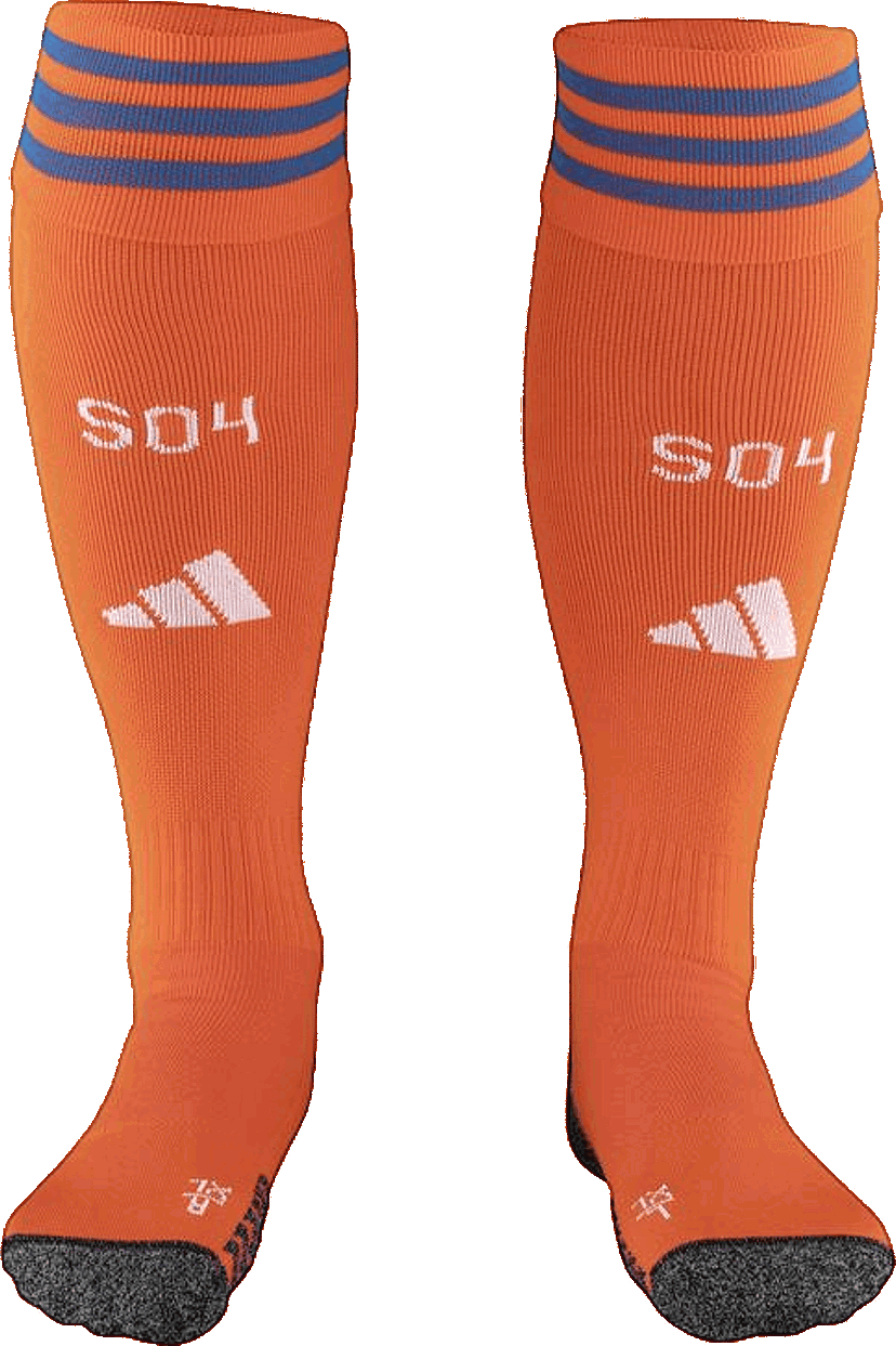 Ponožky adidas Originals FC Schalke 04 3rd Socks 2025/26 Oranžová | 6s04jw6705-3rd