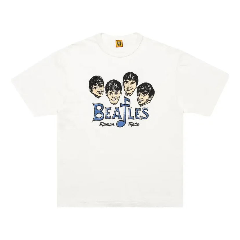Tričko Human Made Beatles Graphic T-Shirt Biela | HM26TE013