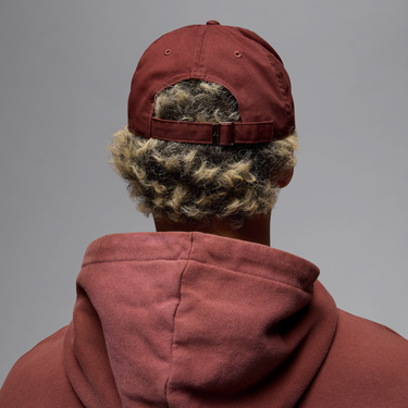 Mikina Jordan Jordan Club Adjustable Hat Vínová | FD5181-232, 3