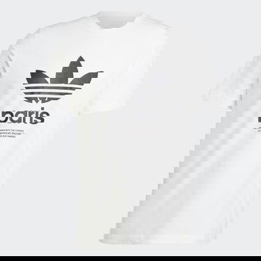 Tričko adidas Performance Icone Paris City Originals Biela | IP6538, 1