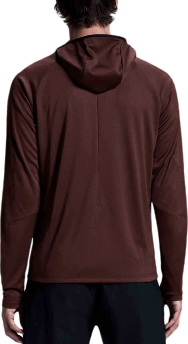 Mikina On Running Running Climate Zip Hoodie Hnedá | 1me10250398, 1