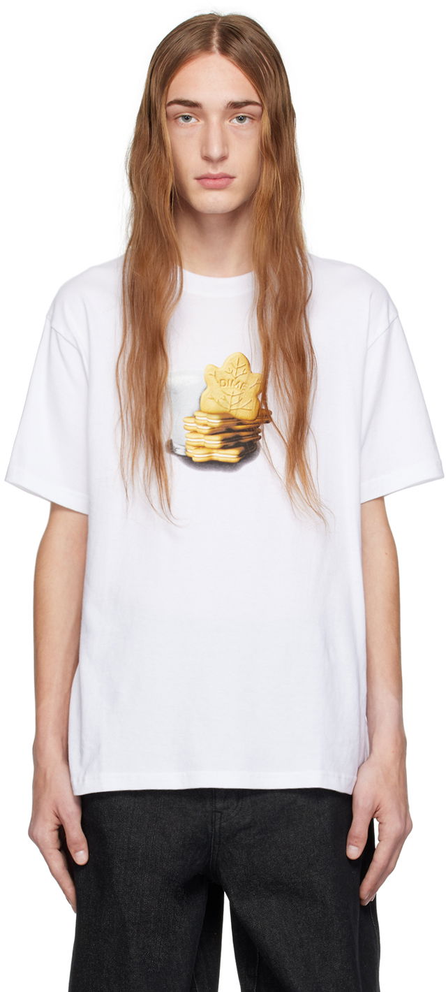 Tričko Dime Maple T-Shirt Biela | DIME23D2F27WHT, 0