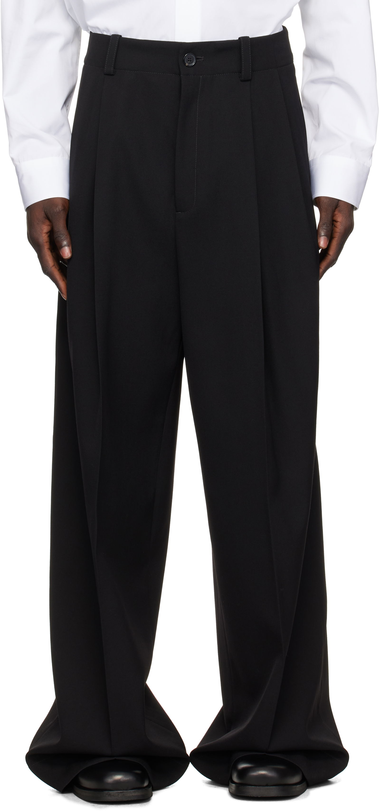 Wool Tailored Trousers