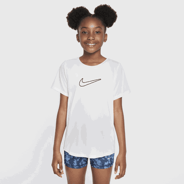 Tričko Nike Dri-FIT One Fitted Short Sleeve T-Shirt Biela | FZ5600-100, 4