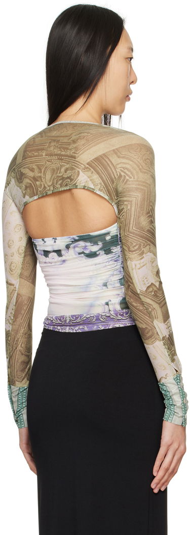 Tielko Miaou Miaou Iris Print Long Sleeve Top Rôznofarebný | 7112PM2EMB, 2