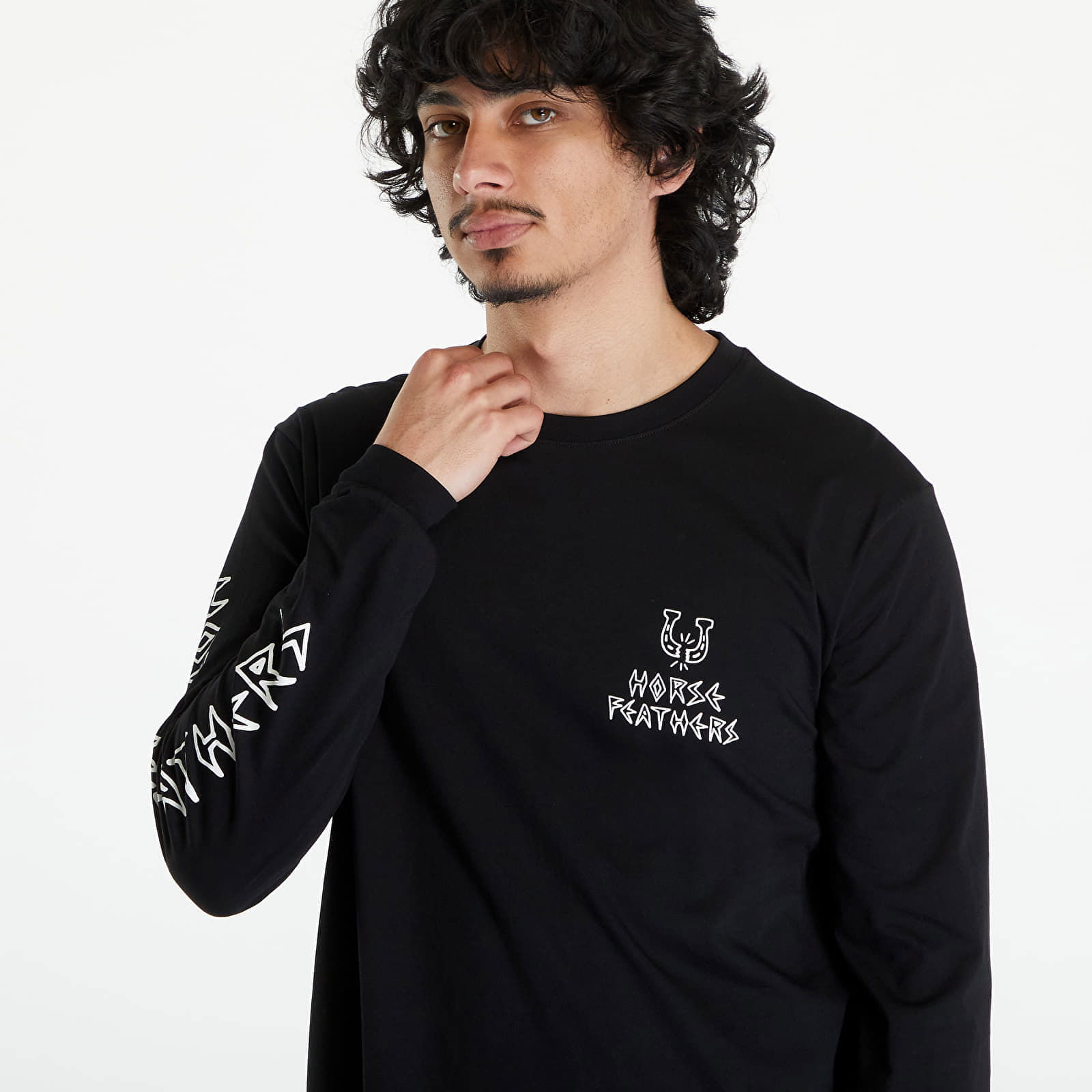 Bad Luck Ls T-Shirt Black