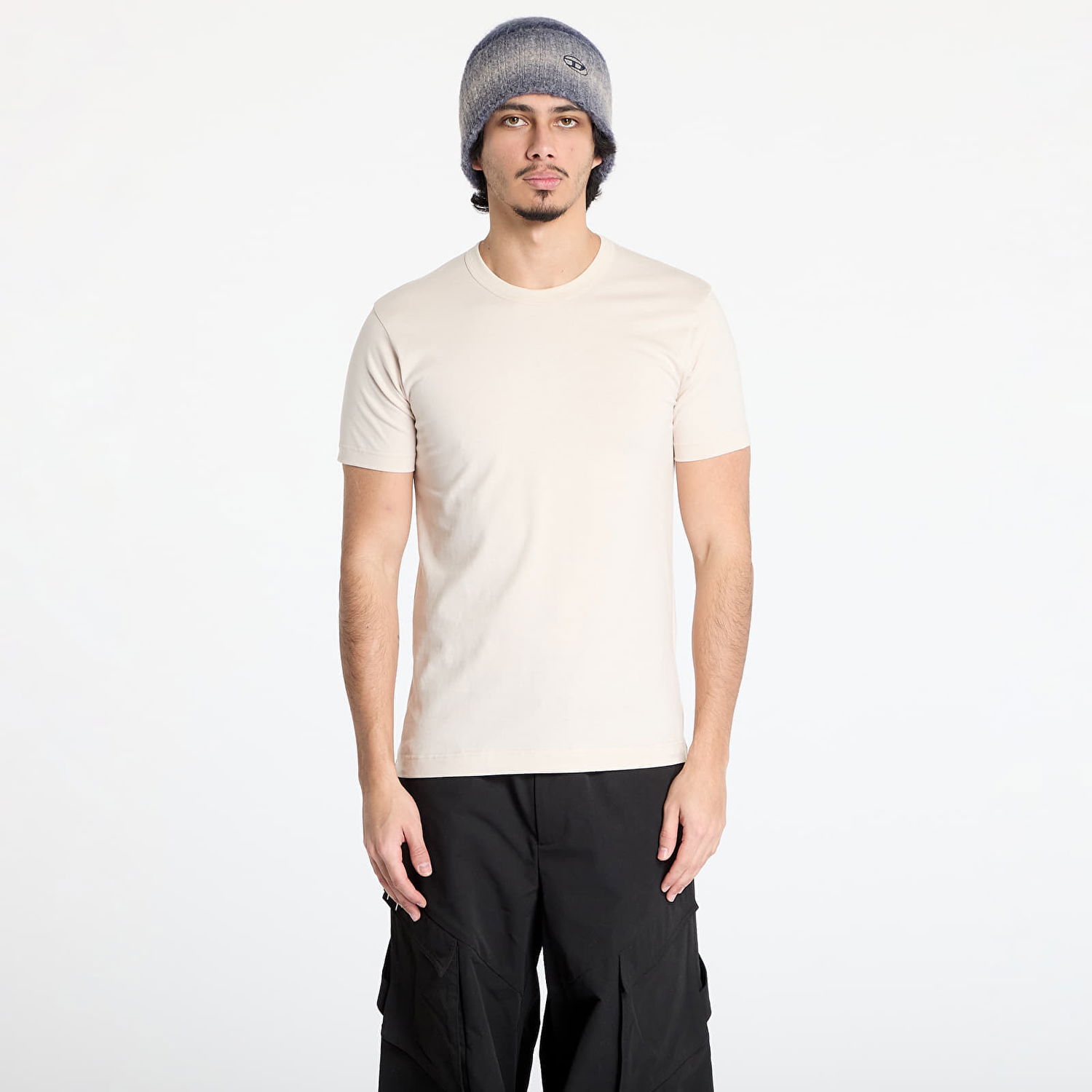 Tričko Comme des Garçons Comme des Garçons SHIRT Knit T-Shirt Béžová | FO-T024 BEIGE, 0