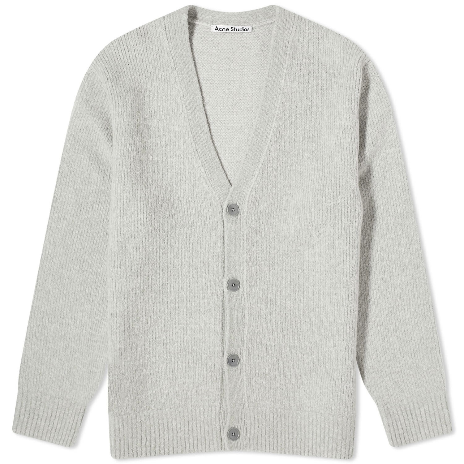 Sveter Acne Studios Korval New Biomix Cardigan Šedá | B60277-X92, 0