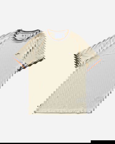 Tričko adidas Originals CLOT by Edison Rib T-Shirt Béžová | JN7723, 1