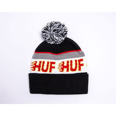Kulicha HUF Enforcer Pom Beanie black Čierna | bn00125-black, 1