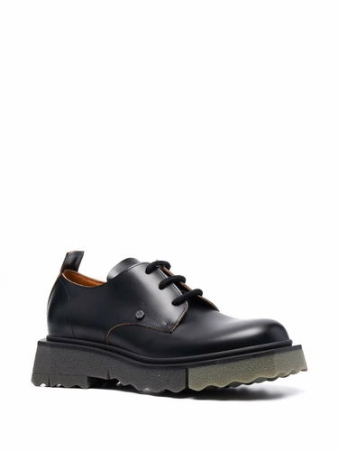 Tenisky a topánky Off-White Leather Lace-Up Shoes Čierna | OMIF013S22LEA0011063, 1