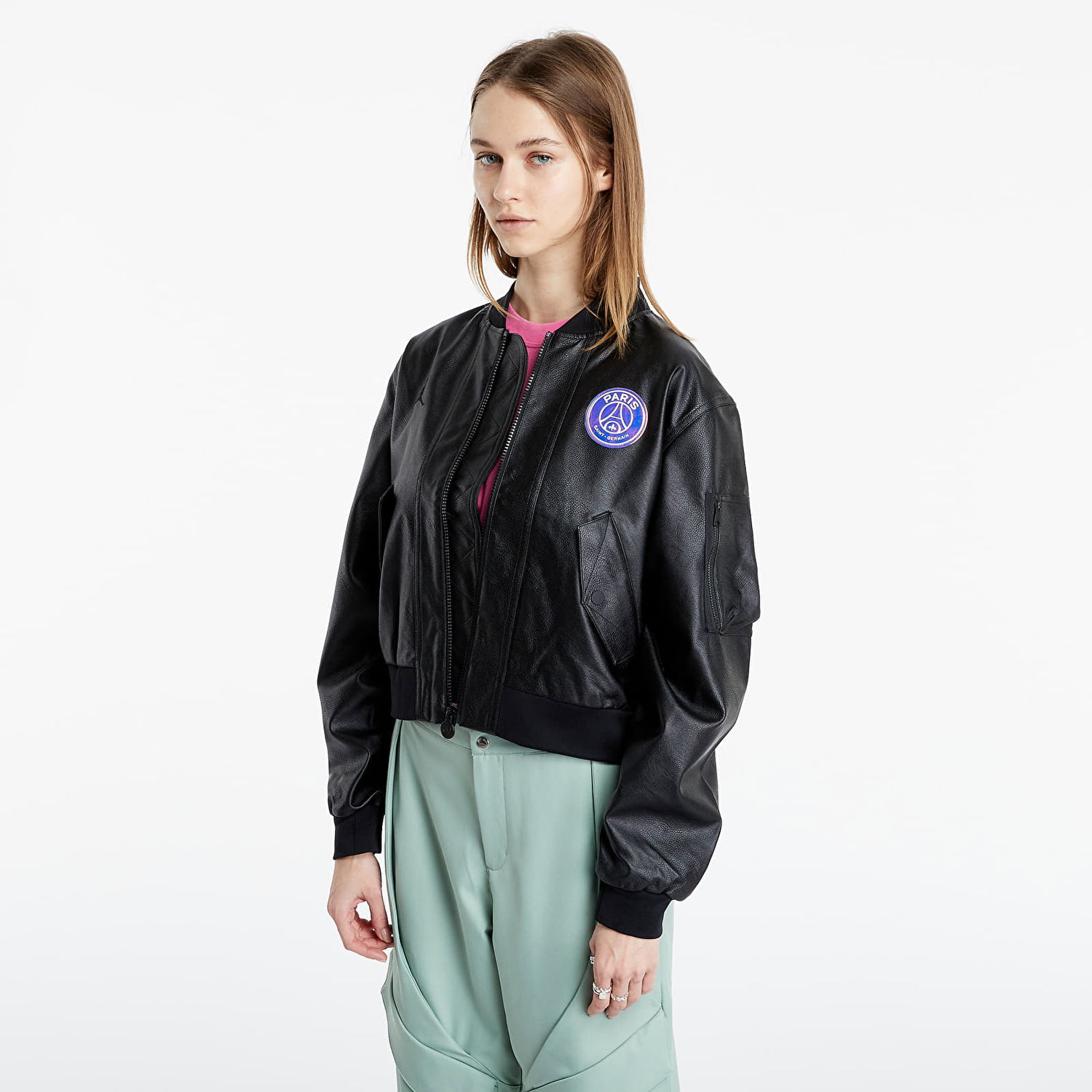 Bomber bunda Jordan Paris Saint-Germain Bomber Čierna | CZ7499-010, 0