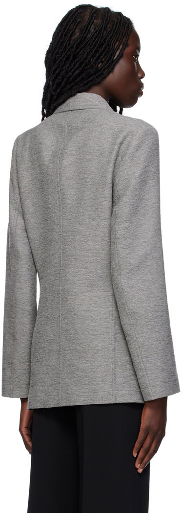 Bunda TOTEME Notched Lapel Pocket Blazer Šedá | 233-3011-278, 2