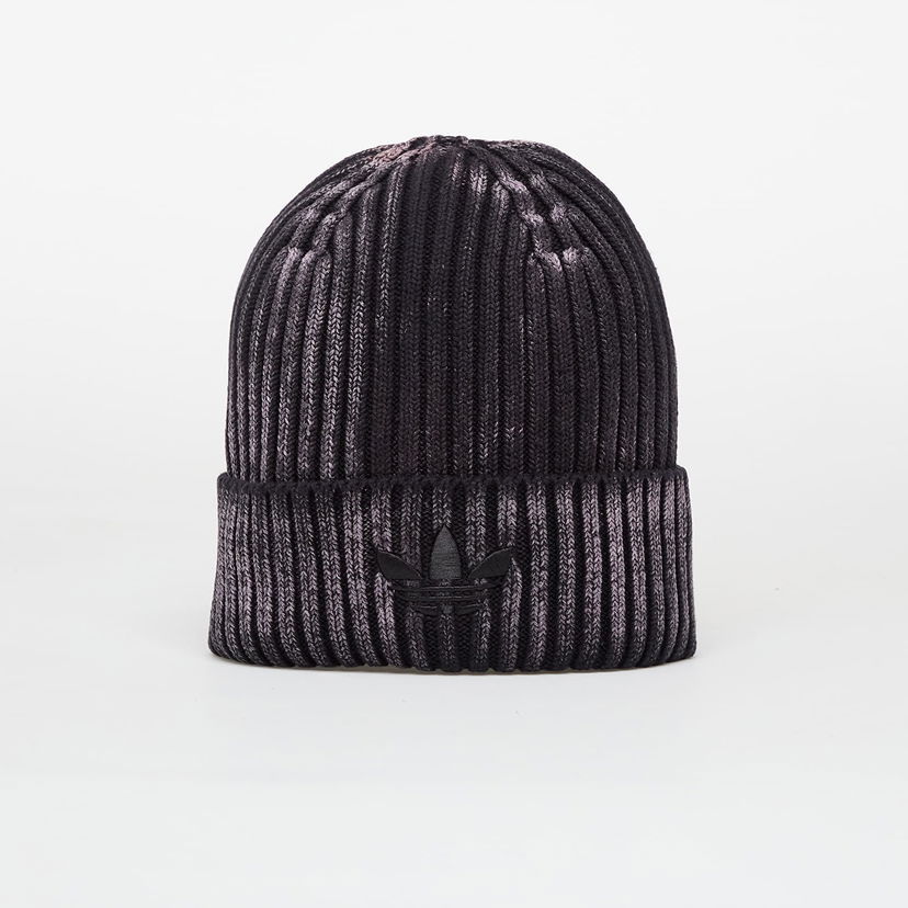 Klobúk adidas Originals Hat adidas Beanie Washed Black/ Ash Purple Fialová | JZ4931
