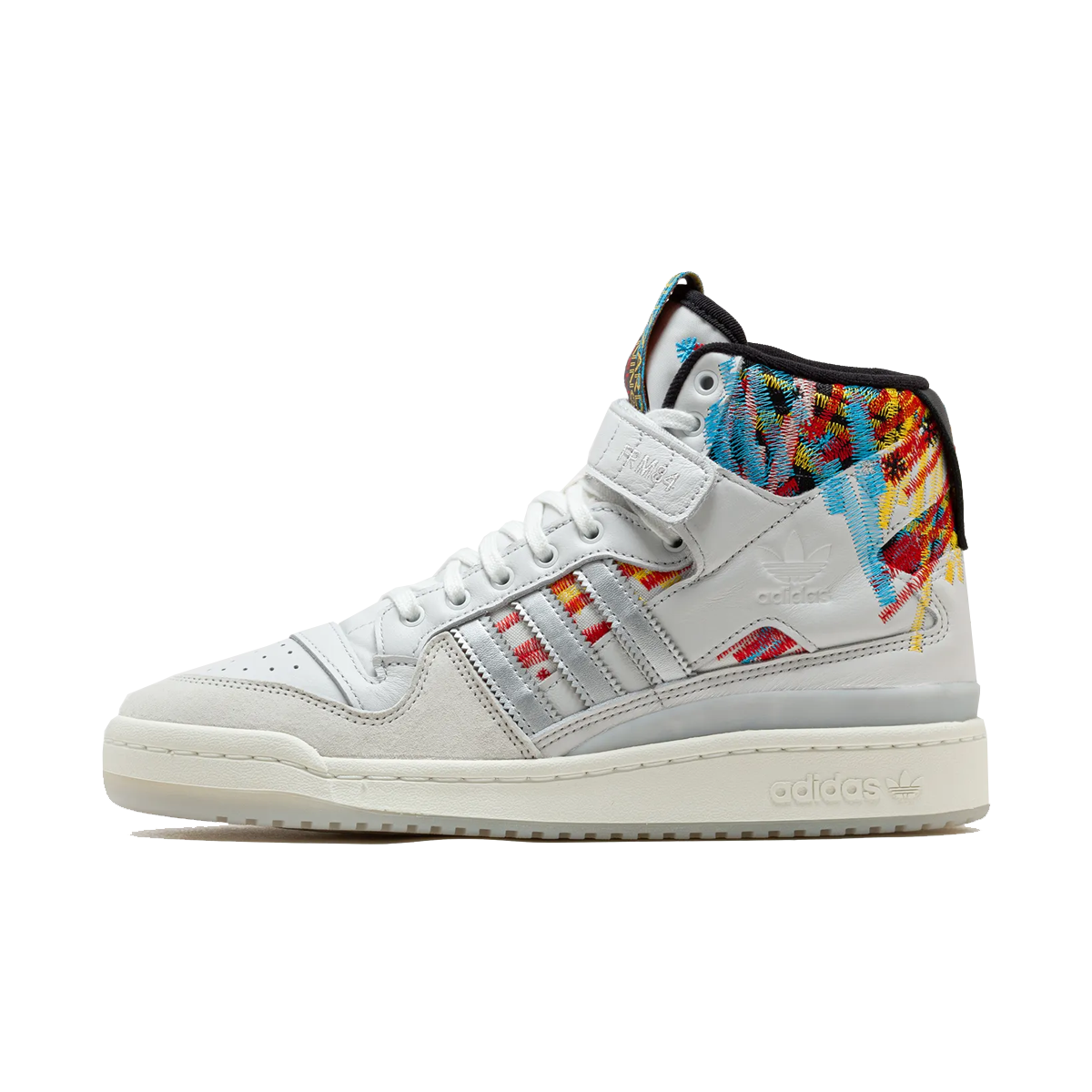 Tenisky a topánky adidas Originals Jacques Chassaing x Forum 84 High NBA Jaccard Biela | IG6351, 0