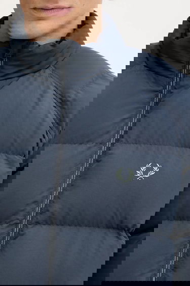 Prešívaná bunda Fred Perry Fred Perry Puffer Jacket J1309 Navy | J1309, 3