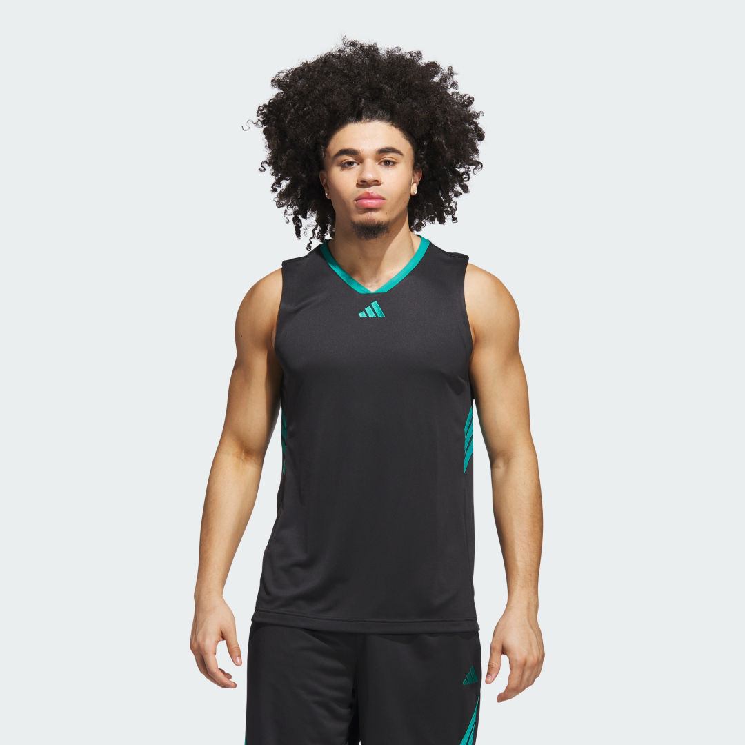 Dres adidas Performance Basketball Legends Jersey Čierna | JX8907, 0