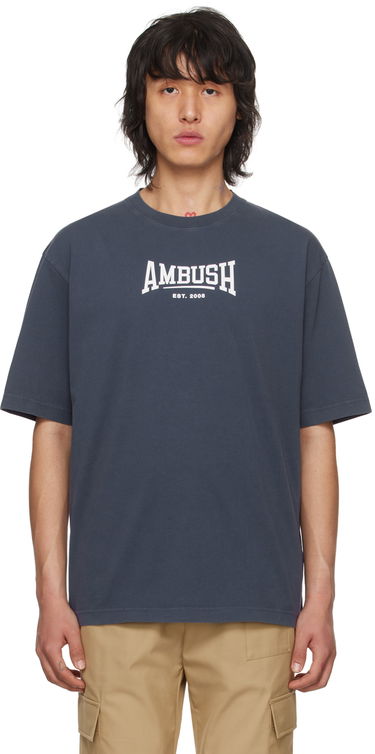 Tričko Ambush Printed T-Shirt Navy | BMAA006S24JER0014501, 0