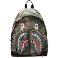 Batoh BAPE Layered Line Camo Shark Day Backpack Zelené | 001BAJ801002M-BGE, 1