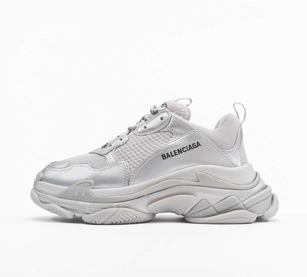 Tenisky a topánky Balenciaga Triple S Metalická | 536737W2FS28100, 0