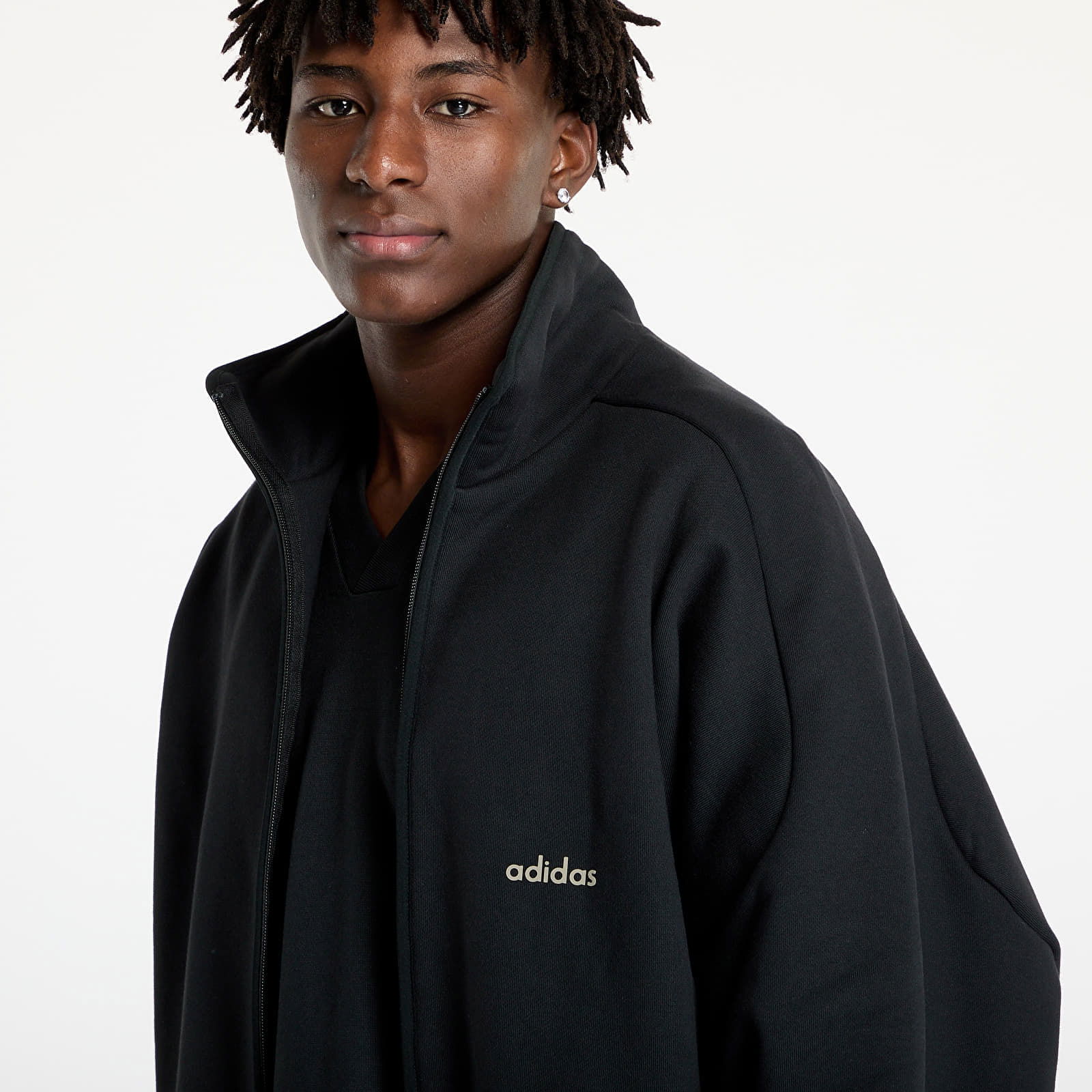 Jacket adidas x Fear Of God Athletics Fleece Track Jacket Black S