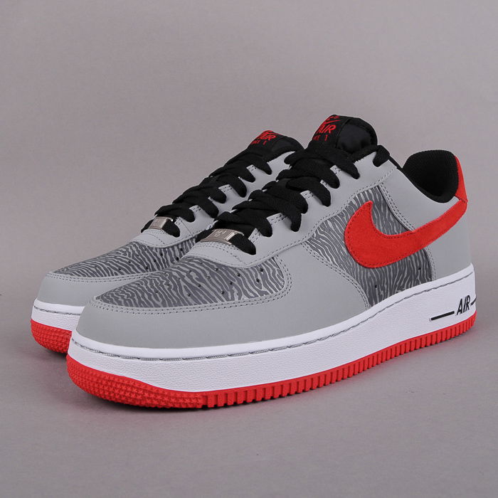 Tenisky a topánky Nike Air Force 1 Low ''Zebra Print'' Šedá | 488298 072, 1