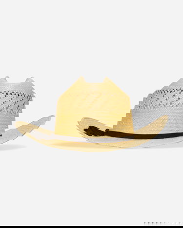 Klobúk WACKO MARIA Straw Cowboy Hat Béžová | 25SS-WMA-HA01 NATURE, 4
