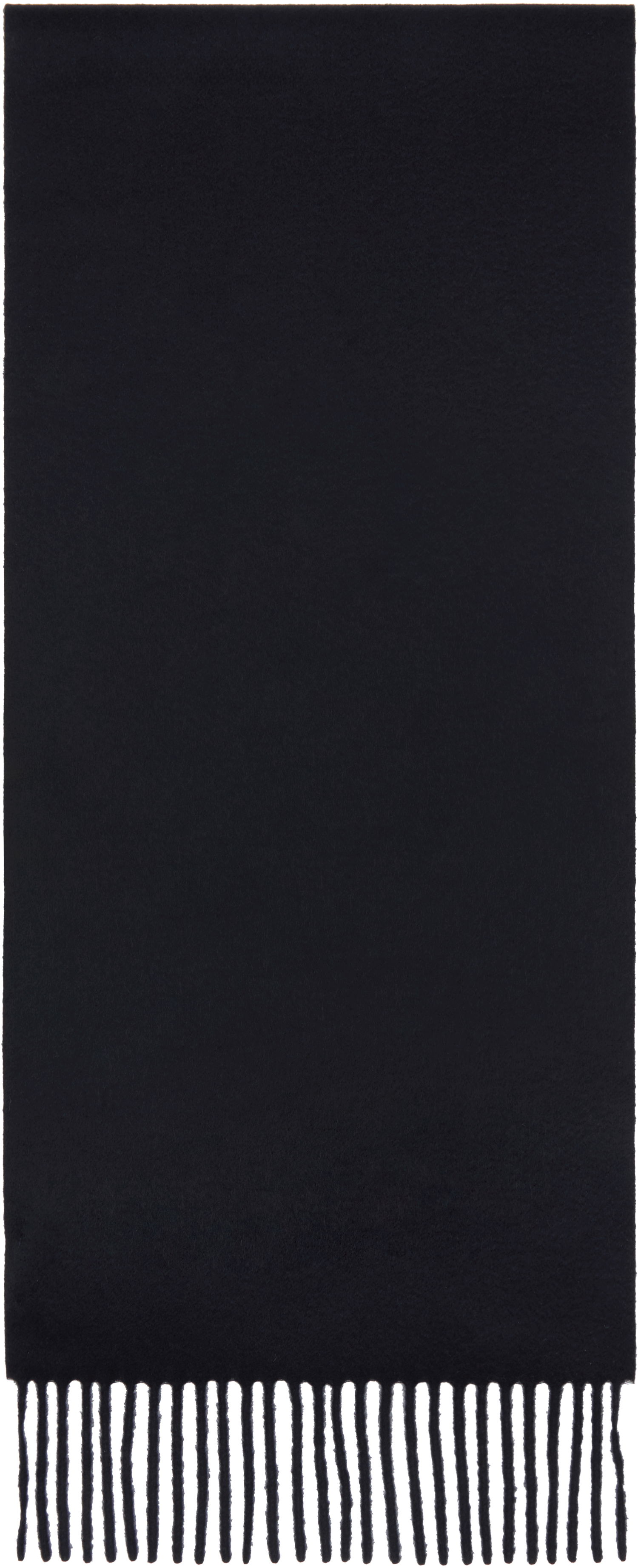Šál Max Mara Embroidered Logo Wool Scarf Navy | 2424546312600 MM02232, 1