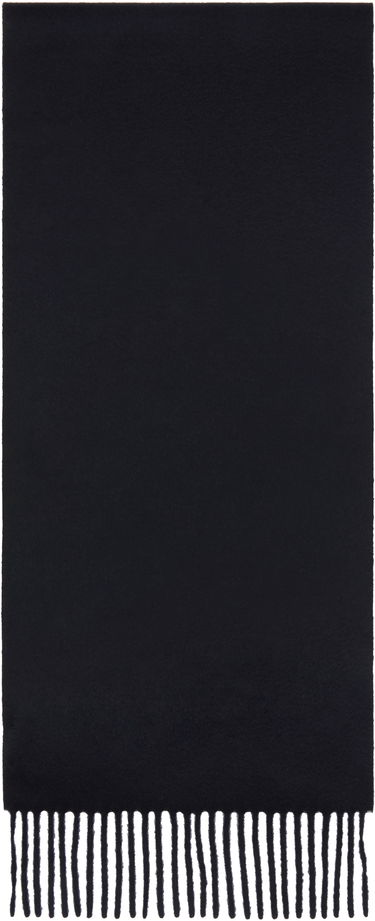 Šál Max Mara Embroidered Logo Wool Scarf Navy | 2424546312600 MM02232, 1