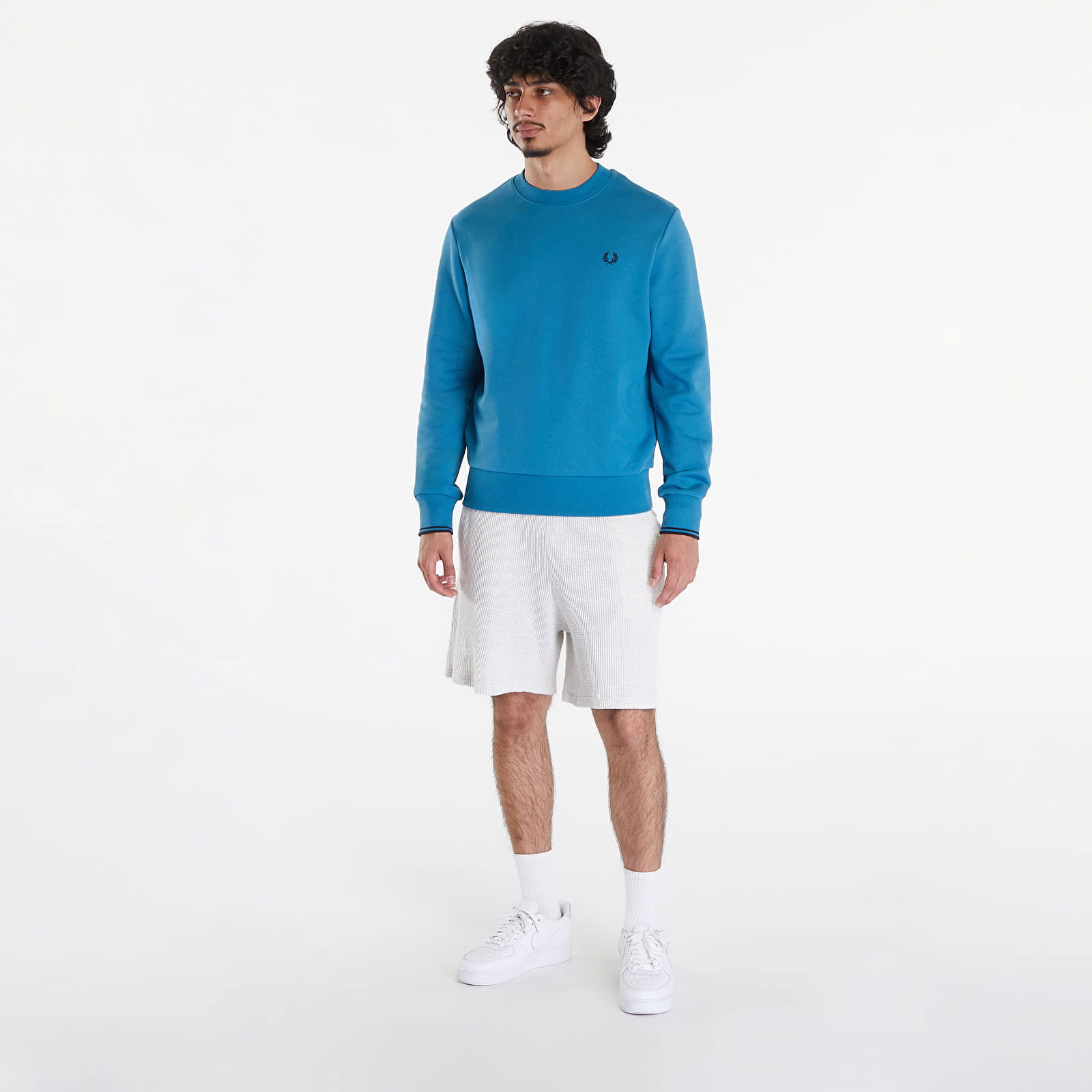 Crew Neck Sweatshirt Ocean/ Navy