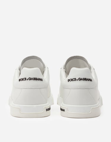 Tenisky a topánky Dolce & Gabbana Portofino In Vitello Nappato Biela | CS2213AA33580001, 2