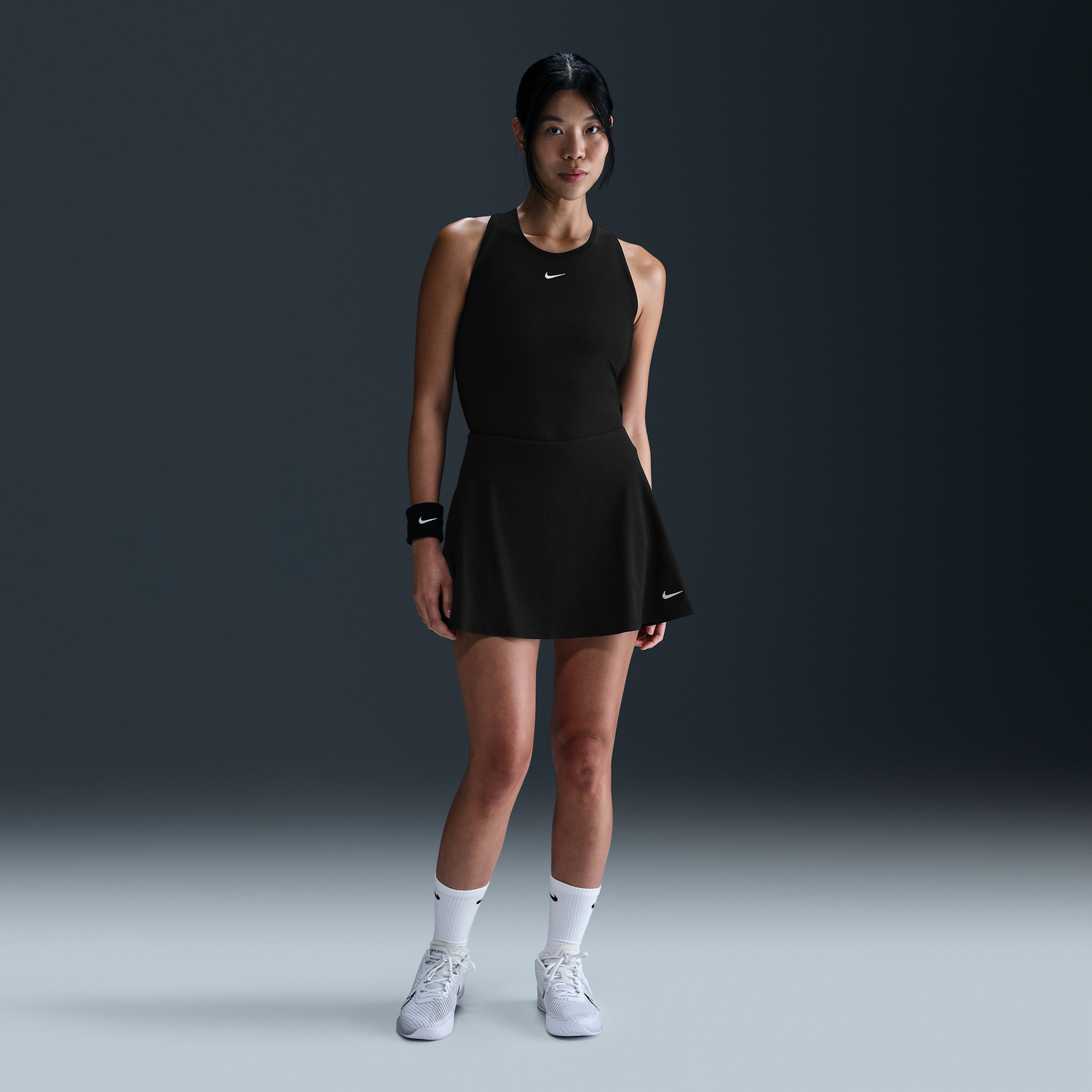 Šaty Nike Nike Victory Dri-FIT Tennis Skirt Čierna | FD6528-010, 1
