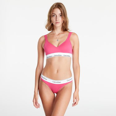Podprsenka CALVIN KLEIN Modern Cotton Lift Bralette (Scoop Back) Ružová | QF5490E VGY, 2