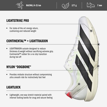 Tenisky a topánky adidas Performance ADIZERO ADIOS 9 Zelené | ih5067, 8