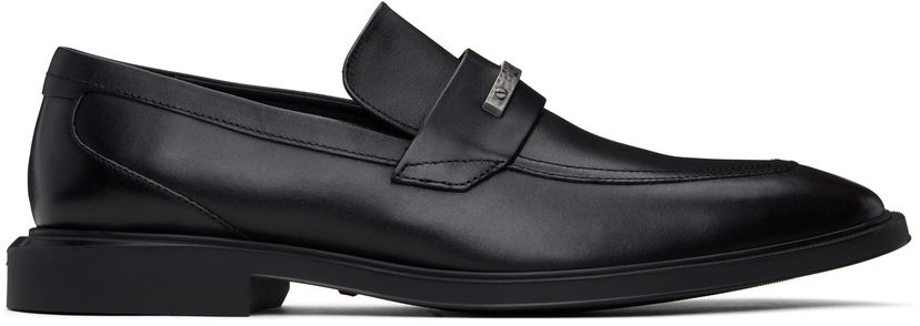 Oblečenie BOSS Hugo Leather Loafers Čierna | 50536178