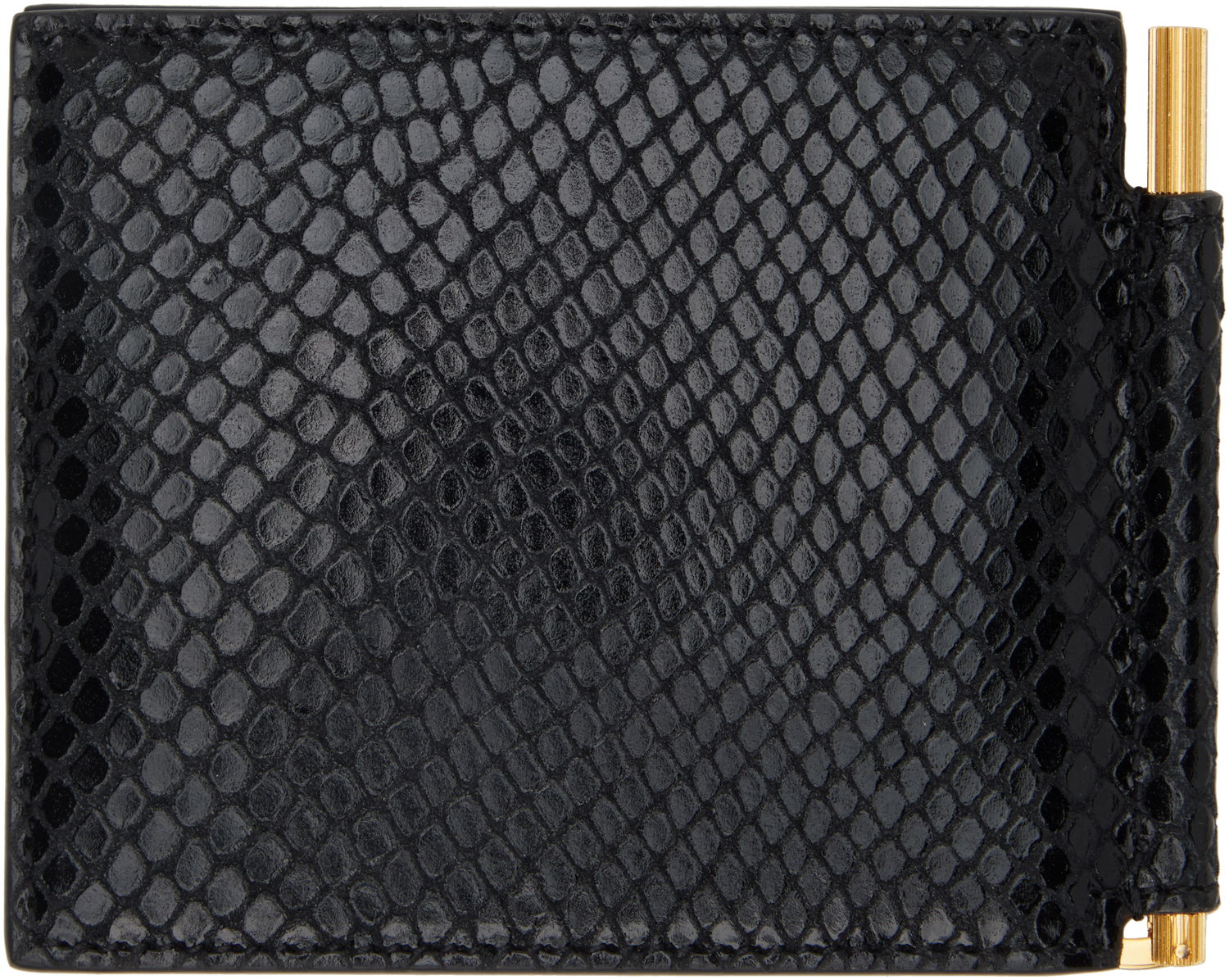 Peňaženka Tom Ford TOM FORD Python Money Clip Wallet Čierna | YM231-LCL471G, 1