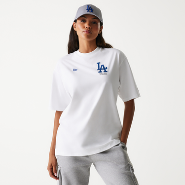 Tričko New Era MLB Los Angeles Dodgers Graphic Oversized T-Shirt Biela | 60667851-60667851, 4