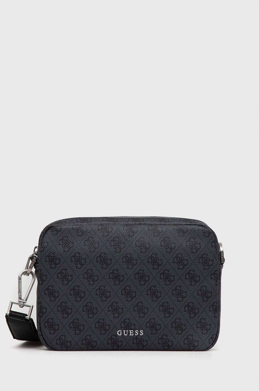 Taška cez rameno GUESS Vezzola Smart Triple Pochette Čierna | HMEVZL.P2293, 0
