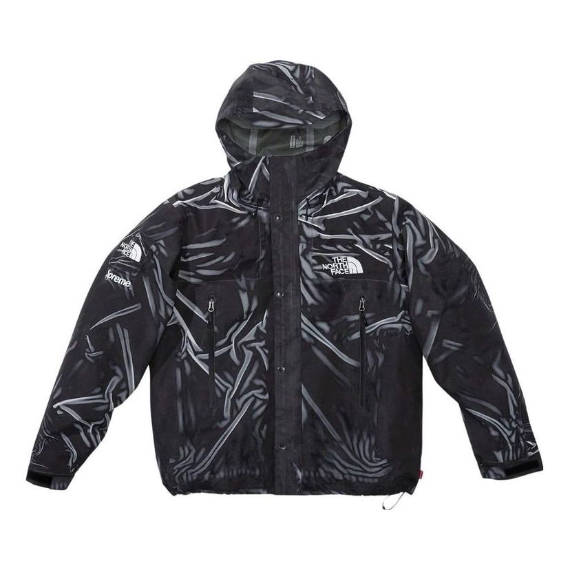 Bomber bunda Supreme Supreme x The North Face Printed Taped Seam Shell Jacket Čierna | SUP-SS23-080