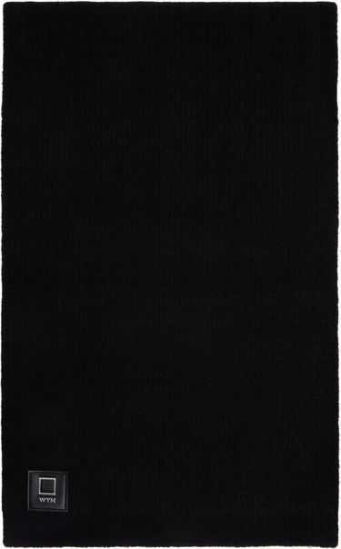 Šál WOOYOUNGMI Wooyoungmi Knitted Scarf Čierna | W243KN32, 0