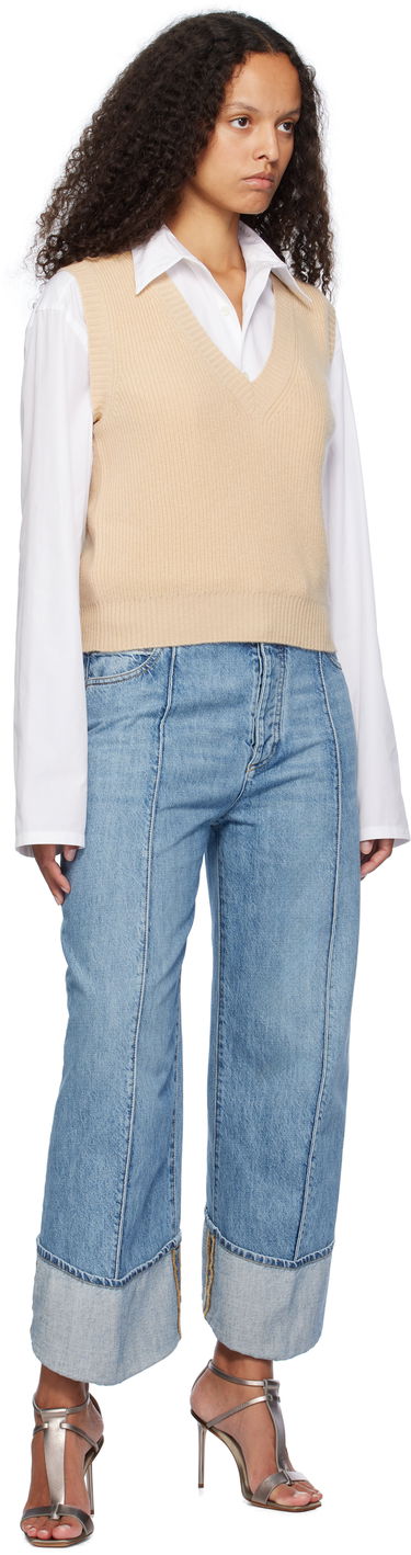 Sveter Max Mara Weekend Knit Vest Béžová | 2425356032600 MM02263, 3