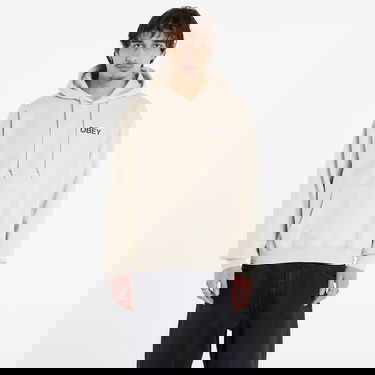 Mikina OBEY Doberman Pullover Hood Béžová | 112844249-MNS, 0