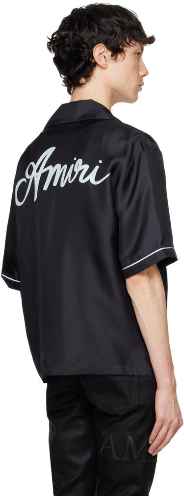 Košeľa AMIRI AMIRI MA Swirl Camp Collar Shirt Čierna | AMSTCA1038, 2