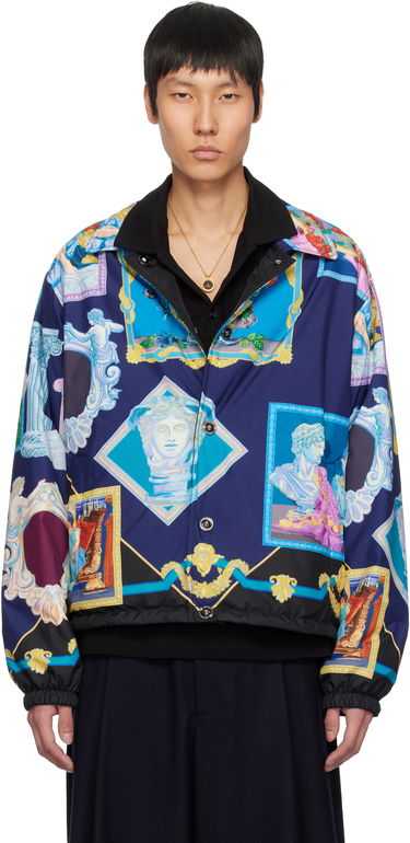 Bomber bunda Versace Versace 'Versace Gallery' Reversible Blouson Jacket Rôznofarebný | 1018330_1A12970, 0